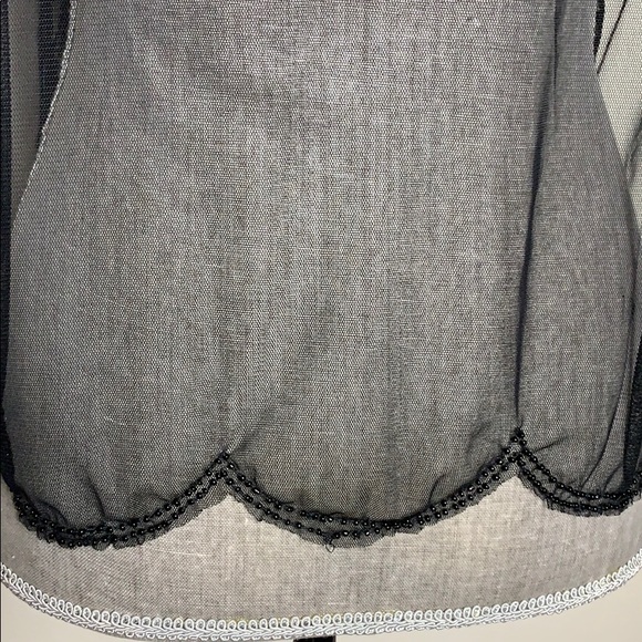 American Eagle Outfitters Sheer Beaded Top - Picture 11 of 16